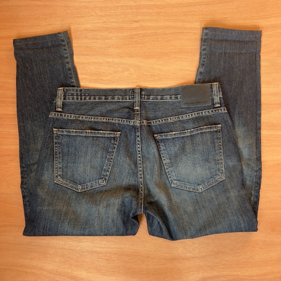 Citizens of Humanity Noah men's skinny jeans size 34 medium dark stone wash L27 - Picture 2 of 6
